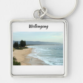 Nyckelkedja Fyrkantig Silverfärgad Nyckelring