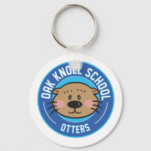 Nyckelkedja, grundläggande knappnyckelkedja nyckelring