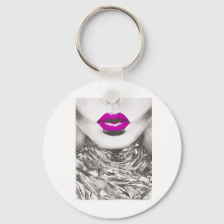 Nyckelkedja, grundläggande knappnyckelkedja nyckelring