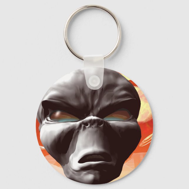 Nyckelkedja i Alien World Nyckelring (Framsida)