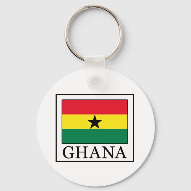 Nyckelkedja i Ghana Nyckelring (Framsida)
