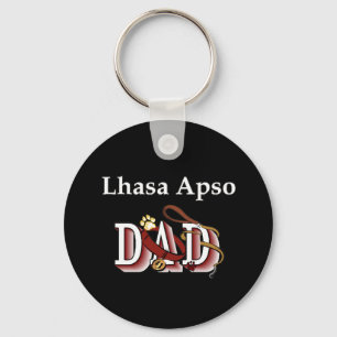 Nyckelkedja i lhasa apso pappa nyckelring