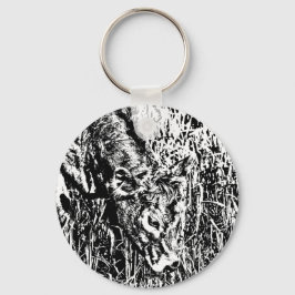 Nyckelkedja i metall, 5,08 cm nyckelring