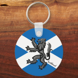 Nyckelkedja i Skottland, patriotisk skotsk Rampant Nyckelring