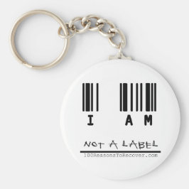 Nyckelkedja - ingen etikett nyckelring