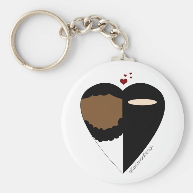 Nyckelkedja - Islamiska Kärlek Nyckelring (Framsidan)