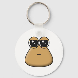 Nyckelkedja - Ledsen Baby Pou Nyckelring