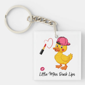Nyckelkedja "Little Miss Anka Läppar"