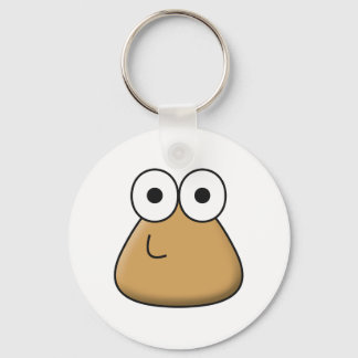 Nyckelkedja - Lycklig Baby Pou Nyckelring