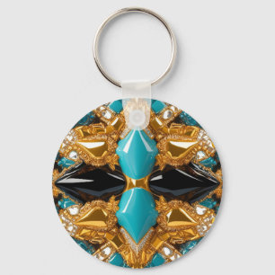 Nyckelkedja med Bahamas Färg Design Nyckelring