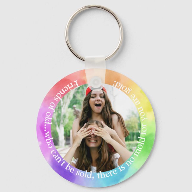 Nyckelkedja med ditt namn i valfri Färg HAMbyWG - Nyckelring (Framsida)