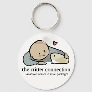 Nyckelkedja med färg logotyp nyckelring