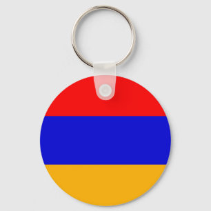 Nyckelkedja med Flagga Armenien Nyckelring