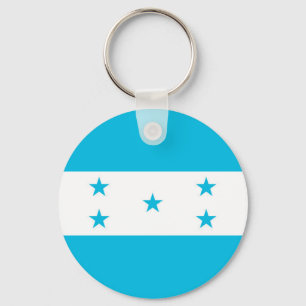 Nyckelkedja med Flagga Honduras Nyckelring
