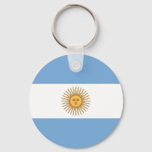 Nyckelkedja med Flagga i Argentina Nyckelring
