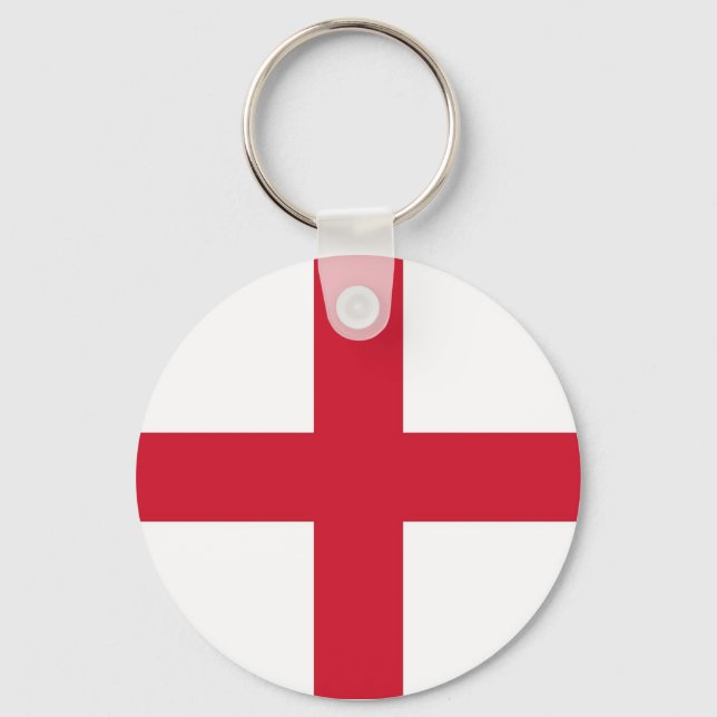 Nyckelkedja med Flagga i England, Förenade kungari Nyckelring (Framsida)