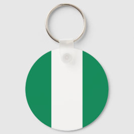 Nyckelkedja med Flagga i Nigeria Nyckelring