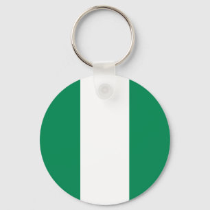 Nyckelkedja med Flagga i Nigeria Nyckelring