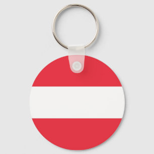 Nyckelkedja med Flagga i Österrike Nyckelring