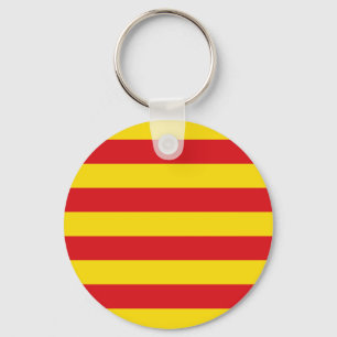 Nyckelkedja med Flagga Katalonien Nyckelring