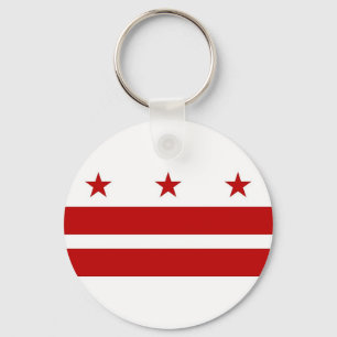 Nyckelkedja med Flagga Washington DC Nyckelring
