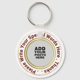 nyckelkedja med foto nyckelring