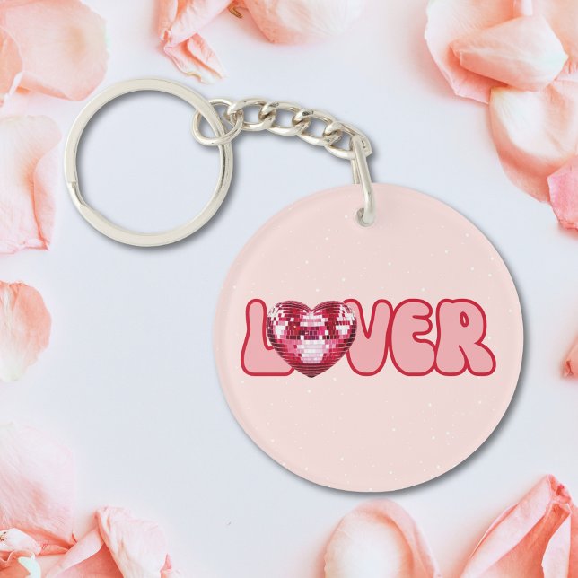 Nyckelkedja med Heart- och Kärlek-design (Keychain with Heart and Love Design)