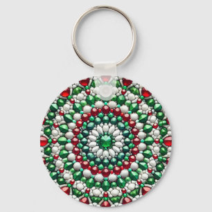 Nyckelkedja med italiensk Färg-design Nyckelring