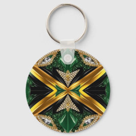 Nyckelkedja med Jamaican Färg Design Nyckelring