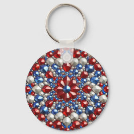 Nyckelkedja med Nederländernas Färg-design Nyckelring