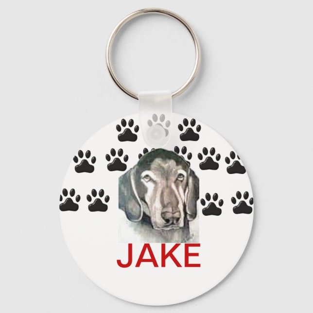 Nyckelkedja med originalteckningar från Sång Zeock Nyckelring (Framsida)