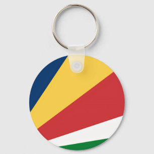 Nyckelkedja med Seychellernas Färg design Nyckelring