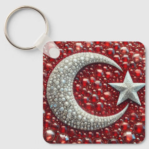 Nyckelkedja med turkiskt Färg-design Nyckelring