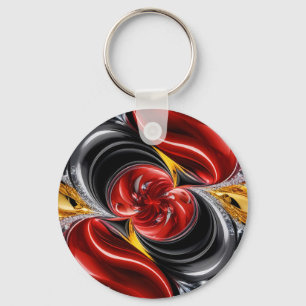 Nyckelkedja med tyska Färg-design Nyckelring