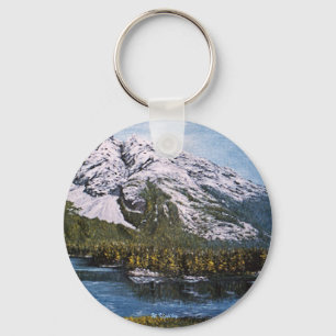 Nyckelkedja med "vackert berg" nyckelring