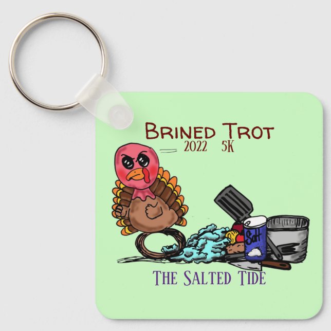 Nyckelkedja Medal Brent Trot 5k Nyckelring (Framsida)