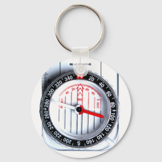 Nyckelkedja - orienteringskomplex nyckelring (Framsida)