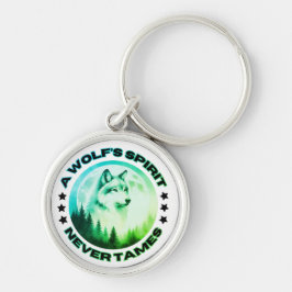 nyckelkedja rund silverfärgad nyckelring