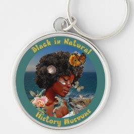 Nyckelkedja Rund Silverfärgad Nyckelring