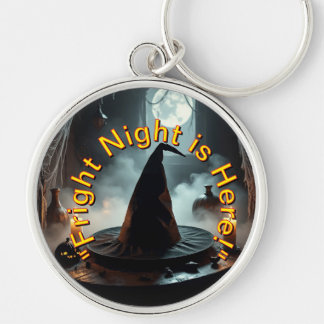 Nyckelkedja Rund Silverfärgad Nyckelring