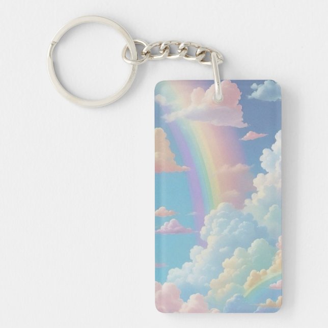 nyckelkedja, söt nyckelkedja, nyckelinnehavare, (Framsidan)