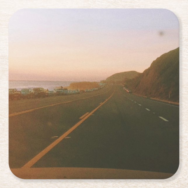 Nyckelkedja Underlägg Papper Kvadrat (Framsidan)