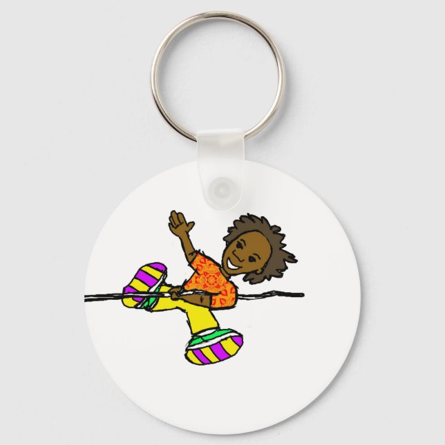 nyckelkedja uppåt 5 nyckelring (Framsida)