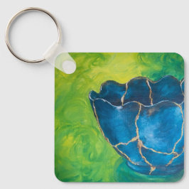 Nyckelkedja uppdelad i utfall nyckelring