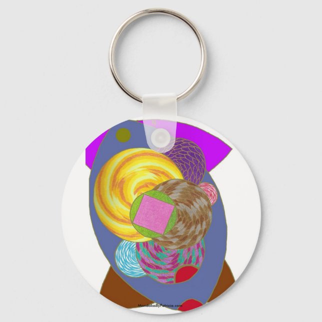 Nyckelkedja "Visionär Fordon" Nyckelring (Framsida)