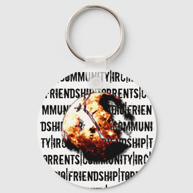 Nyckelkedjamåne Nyckelring (Framsida)