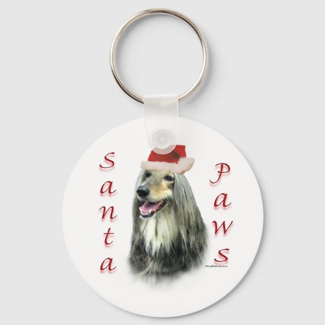 Nyckelkedjan Afghan Santa Tassar Nyckelring (Framsida)
