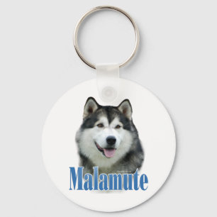Nyckelkedjan Alaskan Malamute Namn Nyckelring