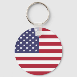 Nyckelkedjan American United Stater USA flagga Nyckelring