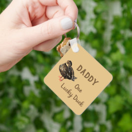 Nyckelkedjan anka nyckelring